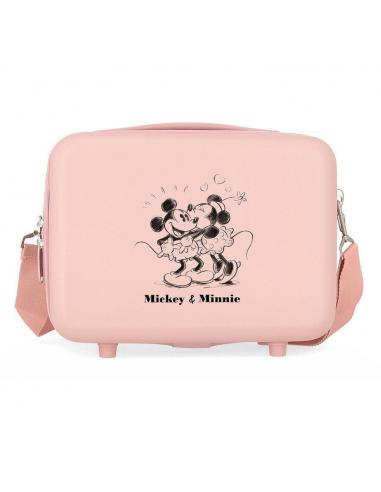 Neceser ABS Kisses Mickey &#38; Minnie Disney adaptable