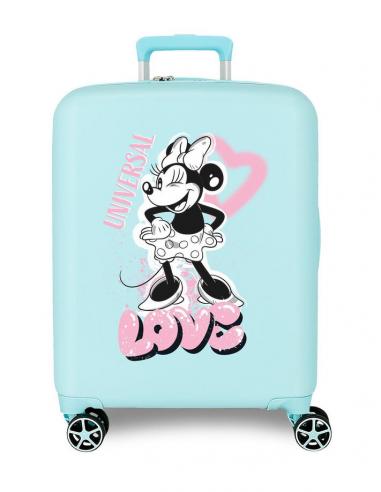 Maleta trolley ABS Heart Minnie Disney 55cm