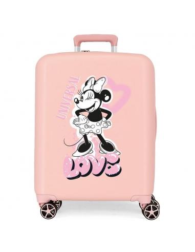 Maleta trolley ABS Heart Minnie Disney 55cm