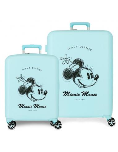 Set 2 Maletas trolley ABS You Are Magic Minnie Disney