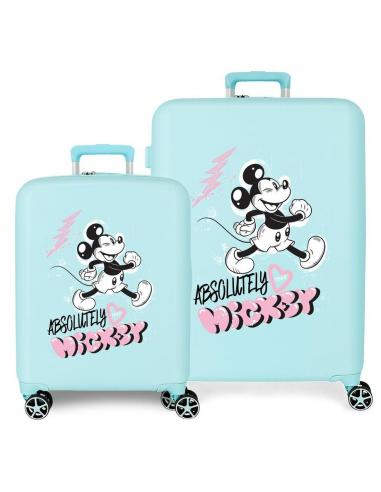 Set 2 Maletas trolley ABS Friendly Mickey Disney