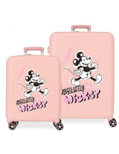 Set 2 Maletas trolley ABS Friendly Mickey Disney