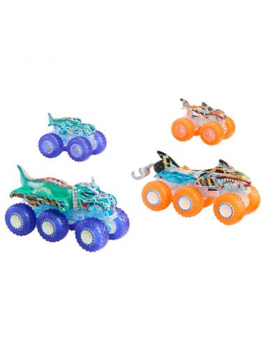 Blister Power Smashers Mega-Wrex y Tiger Shark Monster Trucks