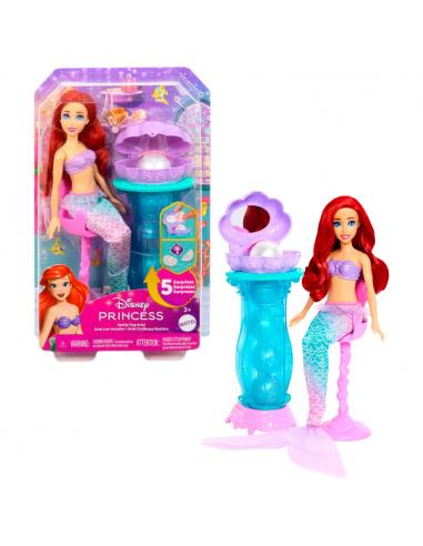 Muñeca Ariel con tocador La Sirenita Princesas Disney
