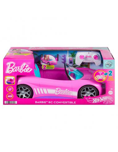 Coche Descapotable radio control Barbie Hot Wheels