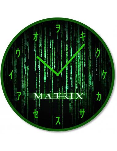 Reloj pared Codigo Matrix