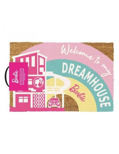 Felpudo Welcome to My Dreamhouse Barbie