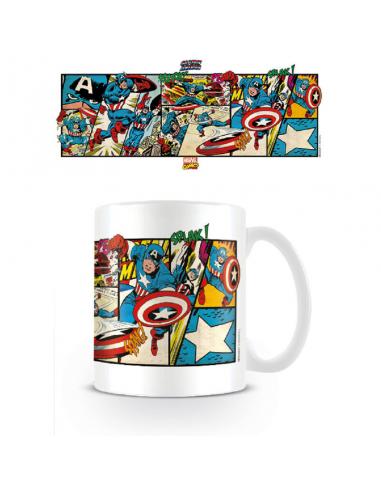 Taza Capitan America Marvel 315ml