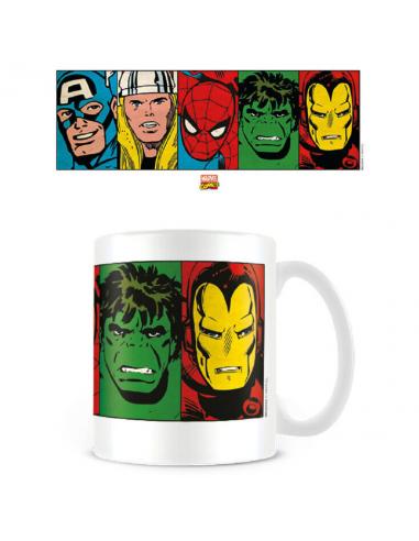Taza Faces Vengadores Avengers Marvel