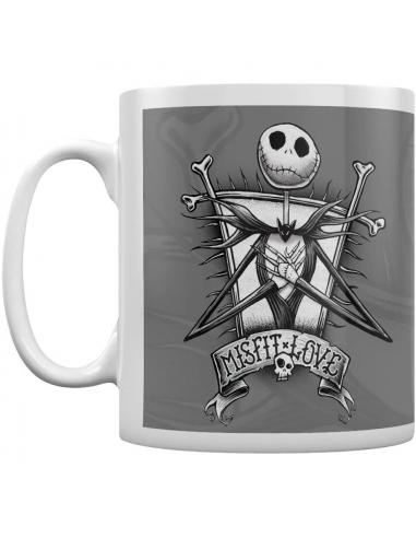 Taza Misfit Love Pesadilla Antes de Navidad Disney