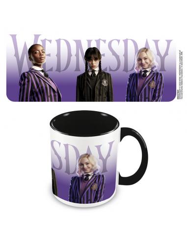 Taza Estudiantes de Nevermore Miercoles Wednesday 315ml