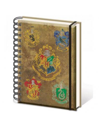 Cuaderno A5 Hogwarts Harry Potter
