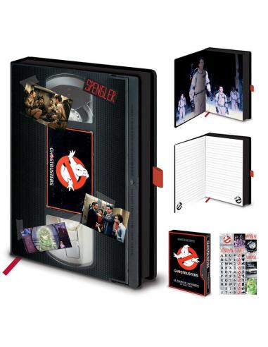 Cuaderno A5 Premium VHS Los Cazafantasmas
