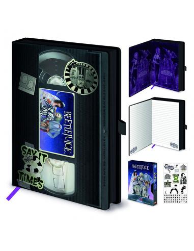 Cuaderno A5 Premium VHS Beetlejuice