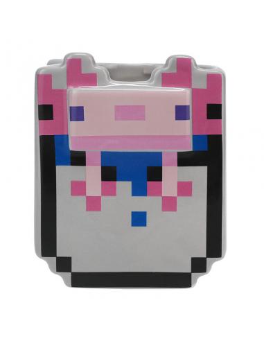 Taza 3D Ajolote Minecraft 400ml
