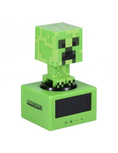 Reloj despertador Creeper Minecraft 16cm