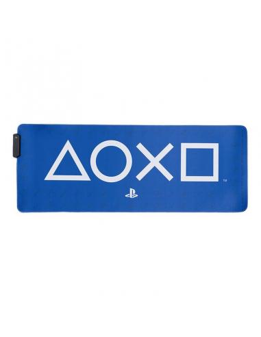 Alfombrilla gaming PlayStation luz