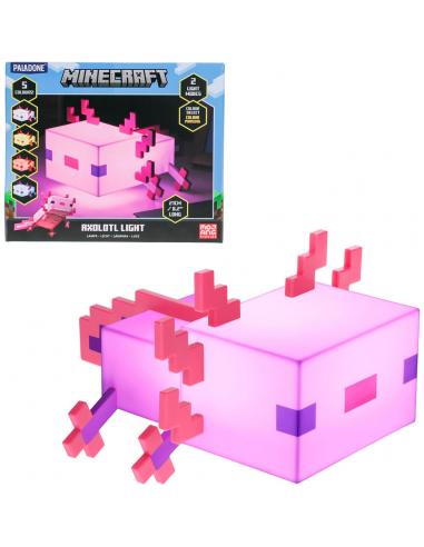 Lampara Ajolote Minecraft 13cm