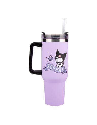 Vaso viaje Kuromi Hello Kitty 1200ml