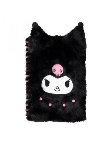 Cuaderno A5 Fluffy Kuromi Hello Kitty