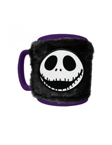 Taza funda de peluche Jack Pesadilla Antes de Navidad Disney 440ml