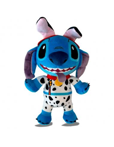 Peluche Stitch Dalmata Disney 25cm