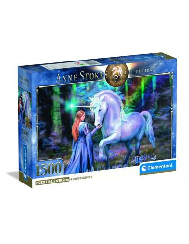 Puzzle Bluebell Wood Anne Stokes 1500pzs