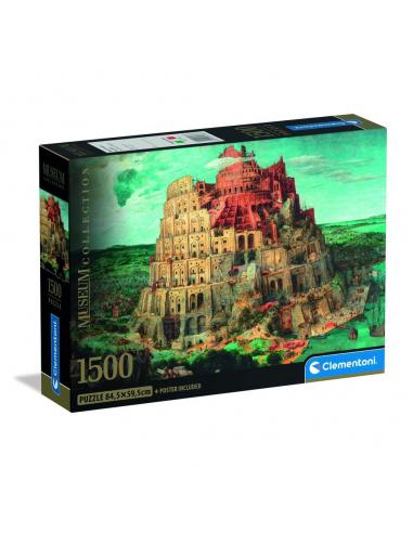 Puzzle The Tower of Babel Bruegel Museum 1000pzs