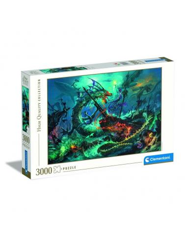 Puzzle The Underwater Battle High Quality 3000pzs