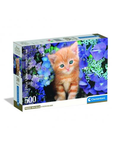 Puzzle Ginger Cat High Quality 500pzs