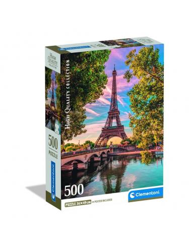 Puzzle Along the Seine High Quality 500pzs