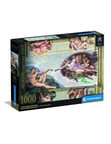 Puzzle The Creation of Man Michelangelo Museum 1000pzs