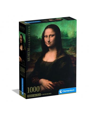 Puzzle Mona Lisa Leonardo Museum 1000pzs