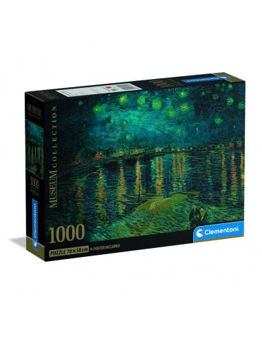 Puzzle Starry Night Over the Rhone Van Gogh Museum 1000pzs