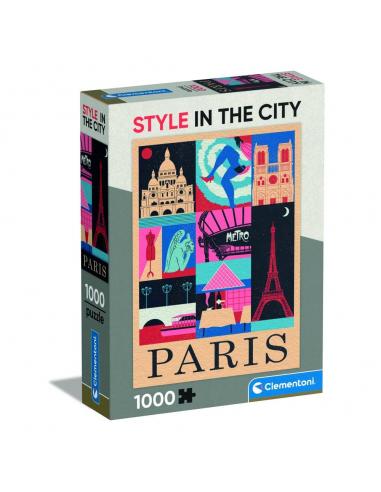 Puzzle Paris Style in the City 1000pzs