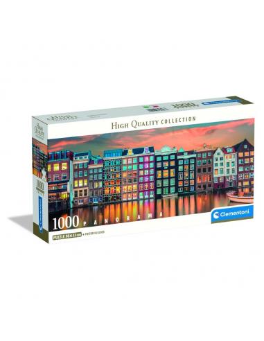 Puzzle Panorama Bright Amsterdam High Quality 1000pzs
