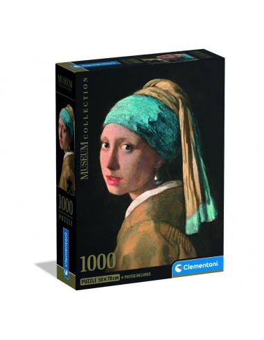 Puzzle Girl with Pearl Earring Vermeer Museum 1000pzs