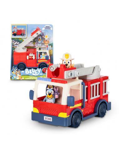 Camion Bomberos + figuras Bluey