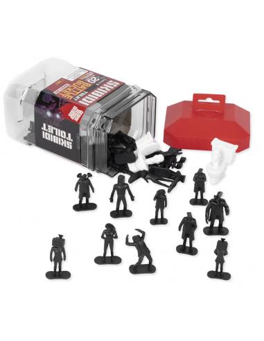 Cubo de batalla 20 figuras Skibidi Toilet