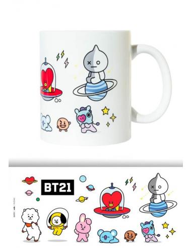 Taza Personajes BT21 330ml