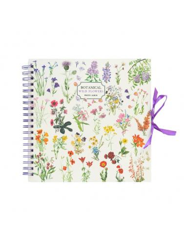Album de Fotos Scrapbook Flores Silvestres
