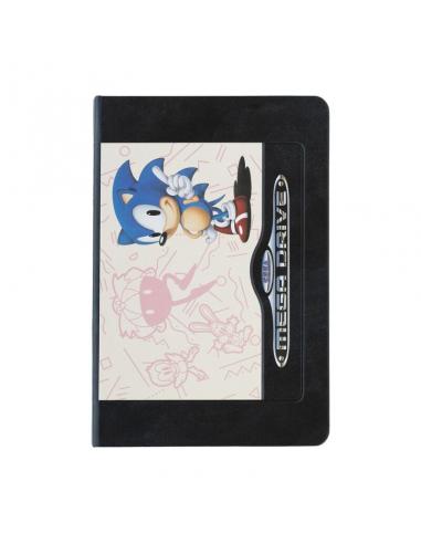 Cuaderno A5 premium Megadrive Sonic