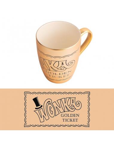 Taza Golden Ticket Willy Wonka 350ml