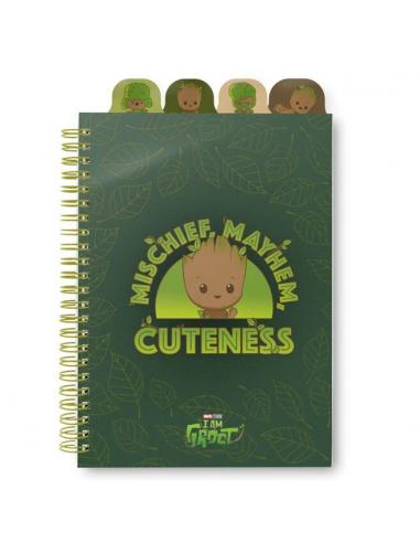 Cuaderno A5 Groot Marvel