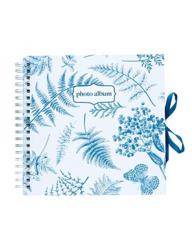 Album de Fotos Scrapbook Naturaleza Azul