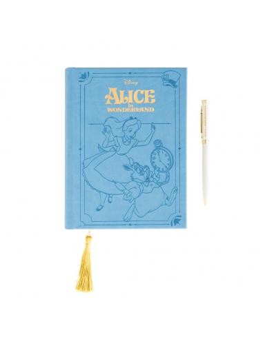 Set Cuaderno A5 + Boligrafo Alicia en el Pais de las Maravillas Disney