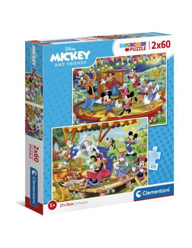 Puzzle Mickey and Friends Disney 2x60pzs