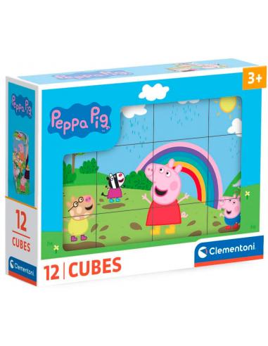 Puzzle cubo Peppa Pig 12pzs