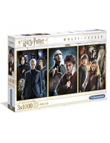 Set 3 puzzles Personajes Harry Potter 3x1000pz
