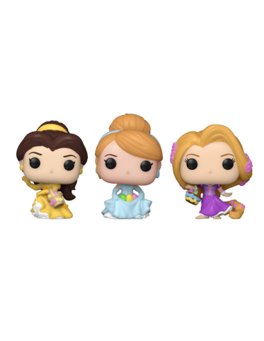 Blister 3 figuras Pocket POP Disney Princesas